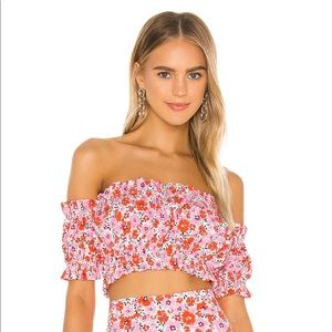 Cruise Top in Groovy Sunshine